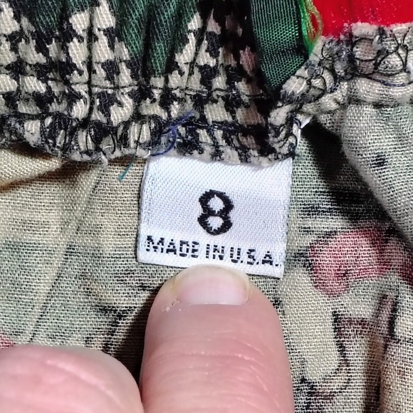 Fenwick Houndstooth Equestrian Polo Horse Riding Print Pleated Maxi Skirt Size 8 - Picture 5 of 10